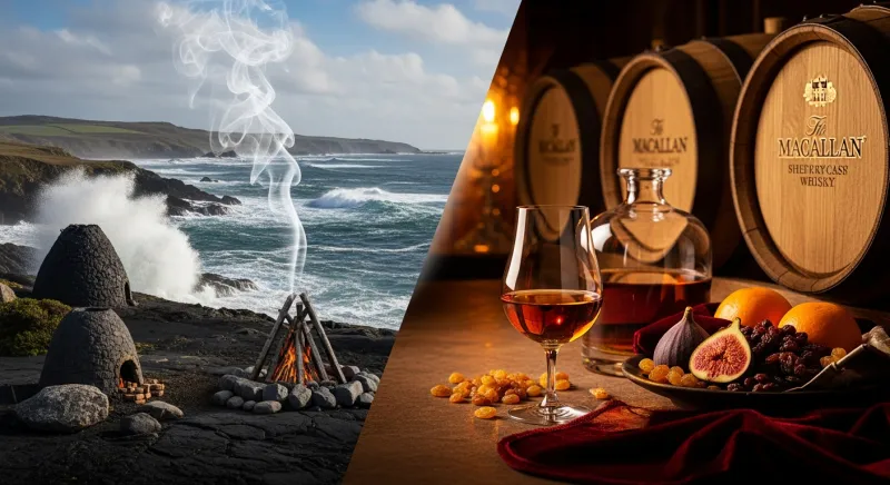 Bowmore Vs Macallan: Khác Nhau Ở Phong Cách, Hương Vị Và Đối Tượng Uống - Nghệ Thuật Ủ Rượu: Cuộc Đối Đầu Giữa Khói Biển và Gỗ Sồi Sherry