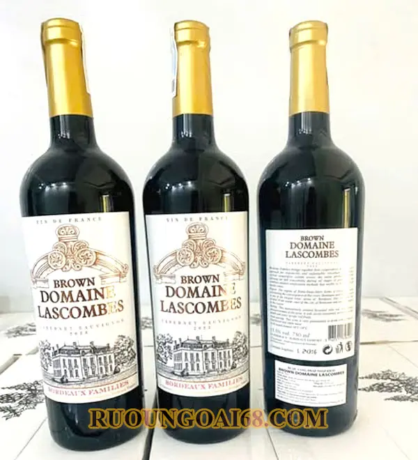 Vang Pháp Brown Domaine Lascombes giá tốt