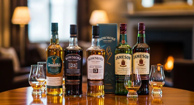 Bowmore Có Phù Hợp Cho Người Mới Uống Whisky Không? - So sánh Bowmore với các loại whisky khác cho người mới bắt đầu