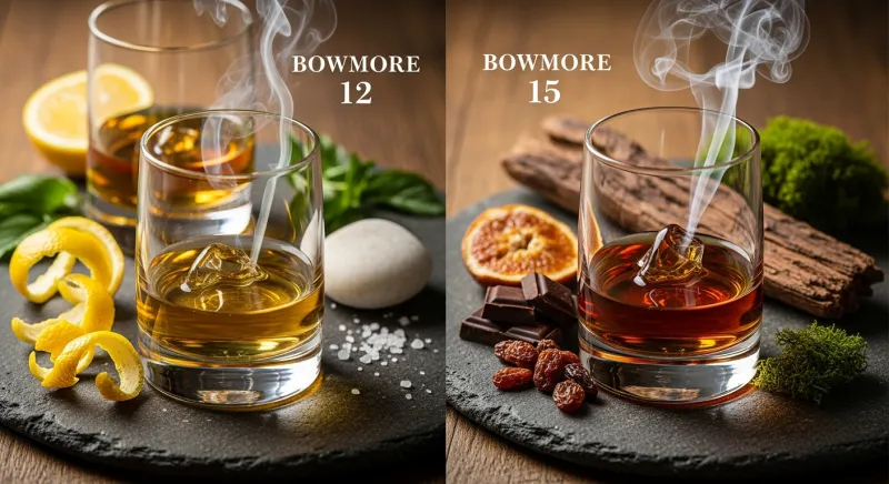 Review Bowmore 12: Hương Vị, Độ Khói Và Có Đáng Mua Không? Hình ảnh minh họa Bowmore 12 Và 15 Khác Nhau Gì? So Sánh Dễ Hiểu Trước Khi Mua - So Sánh Chi Tiết Bowmore 12 Và 15 - Những Khác Biệt Mấu Chốt trong bài viết Bowmore 12 Và 15 Khác Nhau Gì? So Sánh Dễ Hiểu Trước Khi Mua
