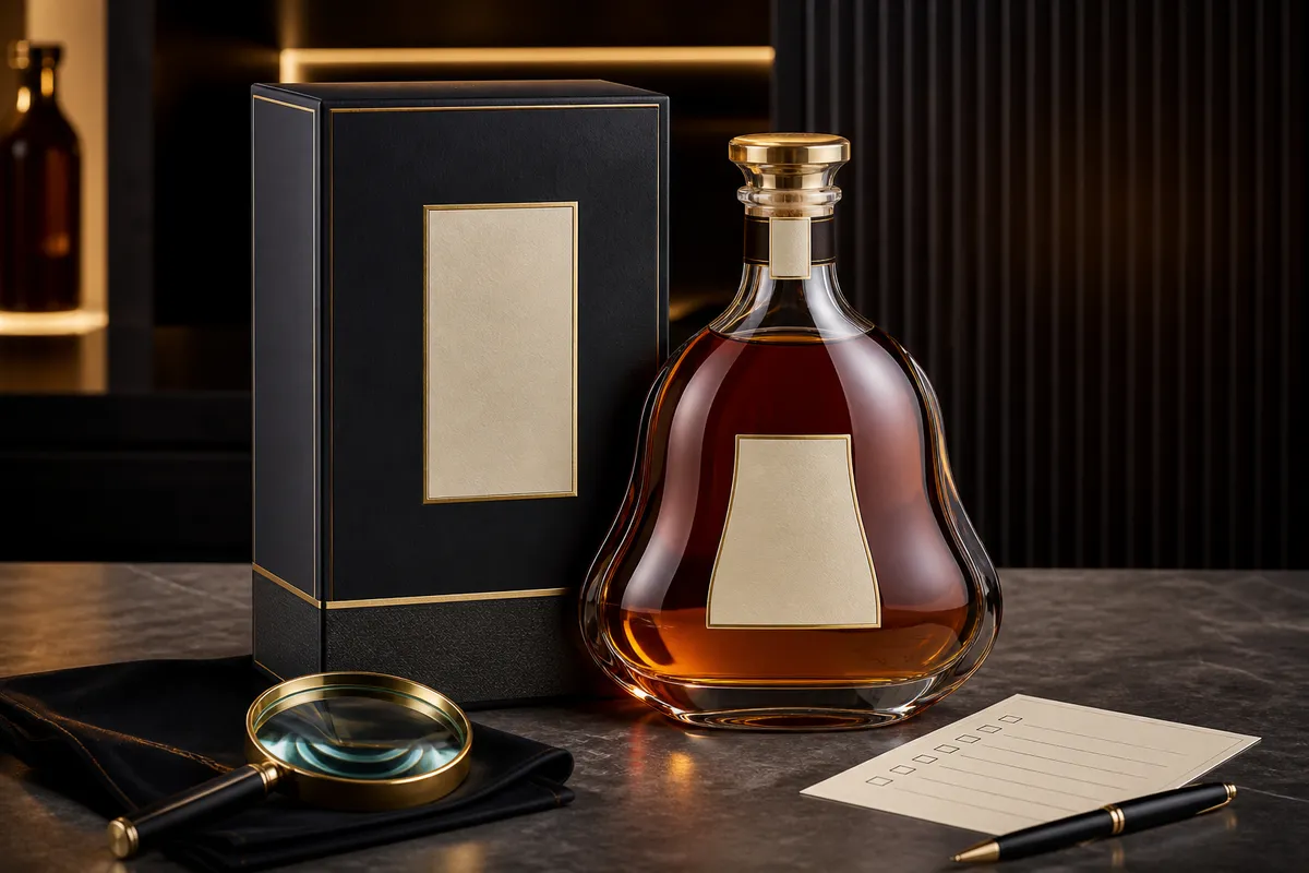 Các chi tiết cần kiểm tra khi phân biệt Martell XO thật giả