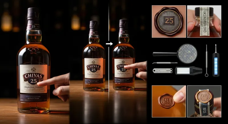 Cách kiểm tra rượu Chivas 25 thật giả – hướng dẫn chi tiết 2026 Hình ảnh minh họa Cách kiểm tra rượu Chivas 25 thật giả – hướng dẫn chi tiết 2026 trong bài viết Cách kiểm tra rượu Chivas 25 thật giả – hướng dẫn chi tiết 2026