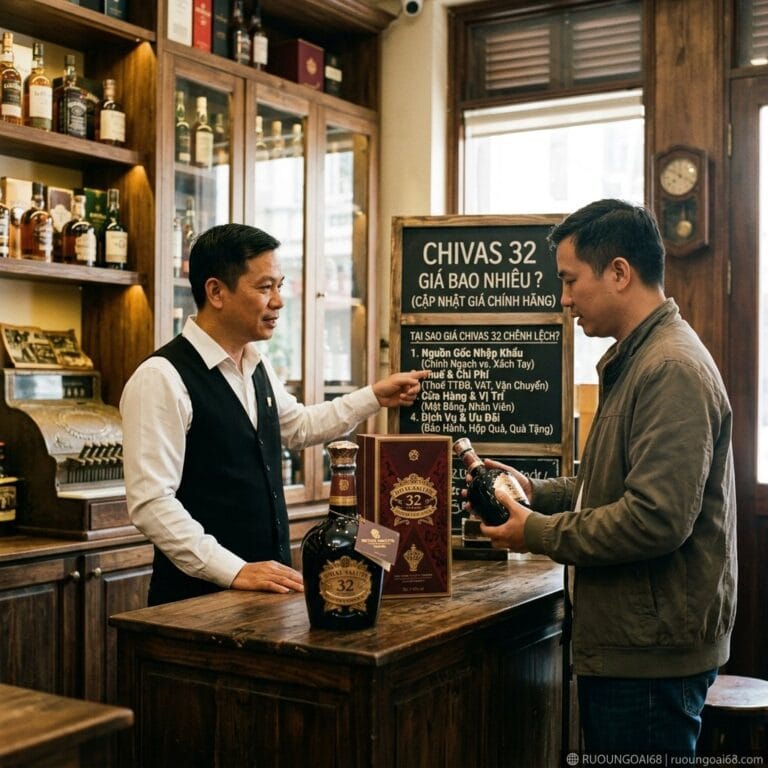 Chivas 32 Giá Bao Nhiêu? Cập Nhật Giá Chính Hãng Vì sao giá Chivas 32 có sự chênh lệch giữa các nơi bán?