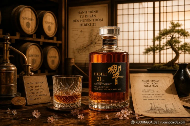 Di sản Suntory phía sau nhãn Hibiki