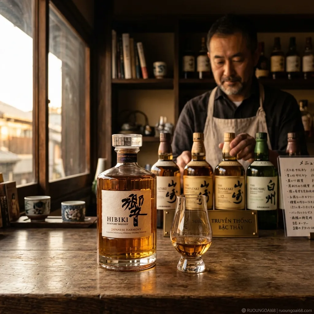 Hibiki Harmony Review: Hương Vị, Giá Và Có Đáng Mua Không? Vị trí của Hibiki Harmony trong thế giới whisky Nhật