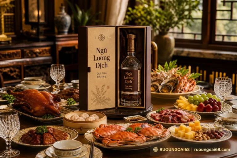Ngũ Lương Dịch làm quà có tốt không? Khả năng kết hợp món ăn trong các bữa tiệc