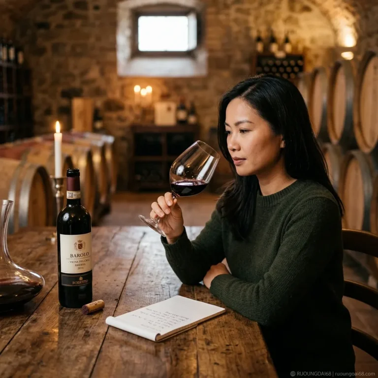 Khẩu vị đậm, nhiều tannin và có chiều sâu