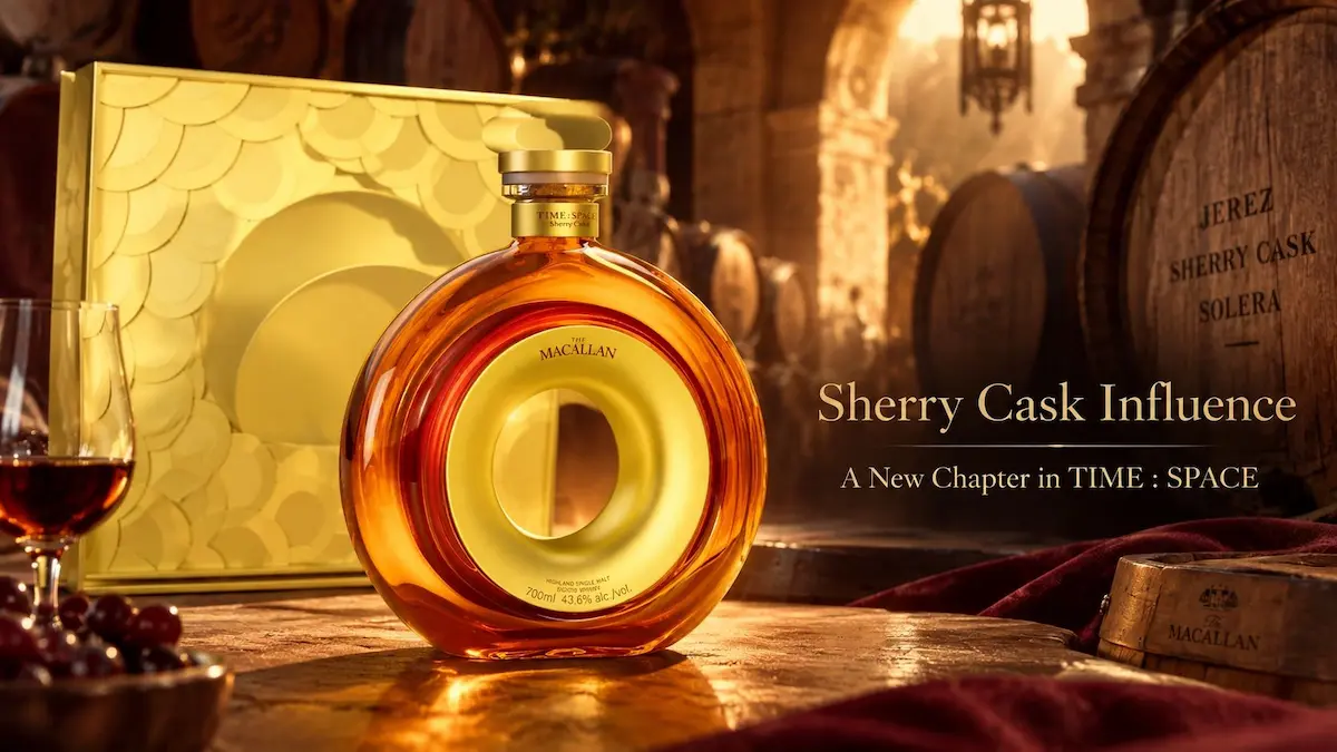 The Macallan TIME : SPACE sherry cask