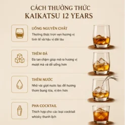 Rượu Kaikatsu 12 Years 40% 700ml Rượu Kaikatsu 12 Years 40% 700ml