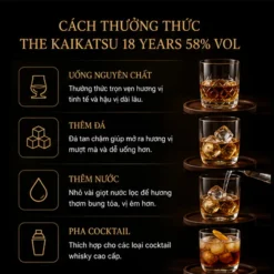 Rượu Kaikatsu 18 Years 58% Rượu Kaikatsu 18 Years 58%