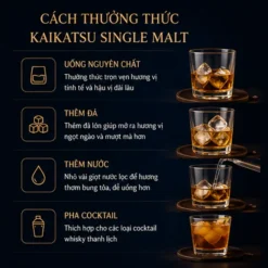Rượu Kaikatsu Single Malt 46%