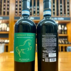 Rượu Vang Đỏ Cavallo Valor Primitivo di Manduria DOC 2022 Hai chai rượu vang Cavallo Valor Primitivo di Manduria