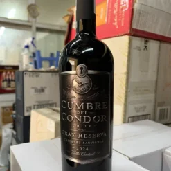 Rượu Vang Đỏ Cumbre del Condor Gran Reserva 2024 Chai rượu vang đỏ Cumbre del Condor Gran Reserva 2024 mặt trước
