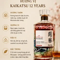 Rượu Kaikatsu 12 Years 40% 700ml Rượu Kaikatsu 12 Years 40% 700ml