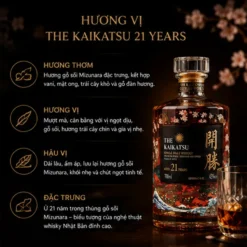 Rượu Kaikatsu 21 Years 43% 700ml