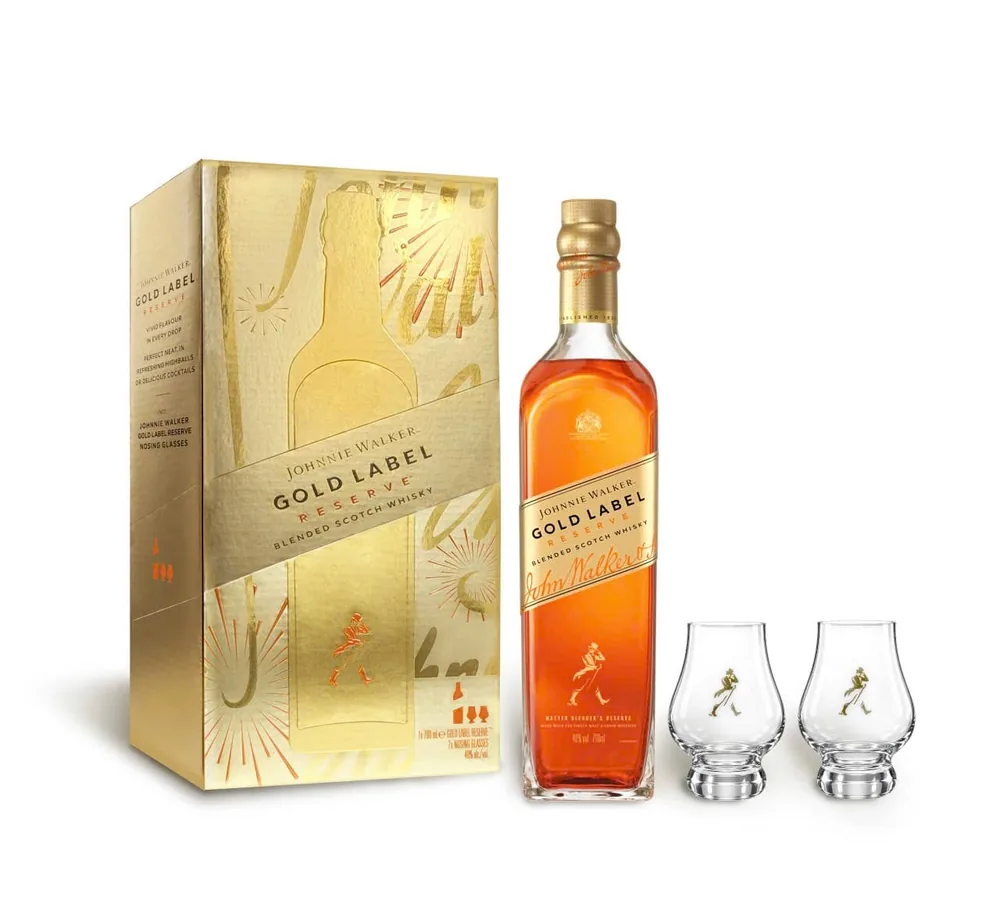 Johnnie Walker Gold Label Reserve Hộp Quà Tết 2027 Johnnie Walker Gold Label Reserve Hộp Quà Tết 2027