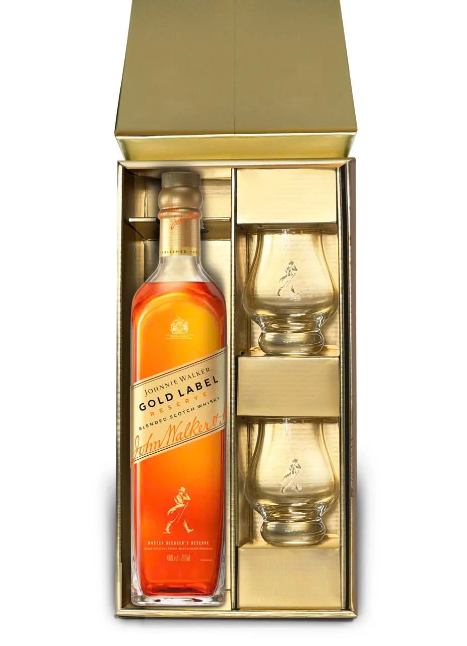 Johnnie Walker Gold Label Reserve Hộp Quà Tết 2027 Johnnie Walker Gold Label Reserve Hộp Quà Tết 2027