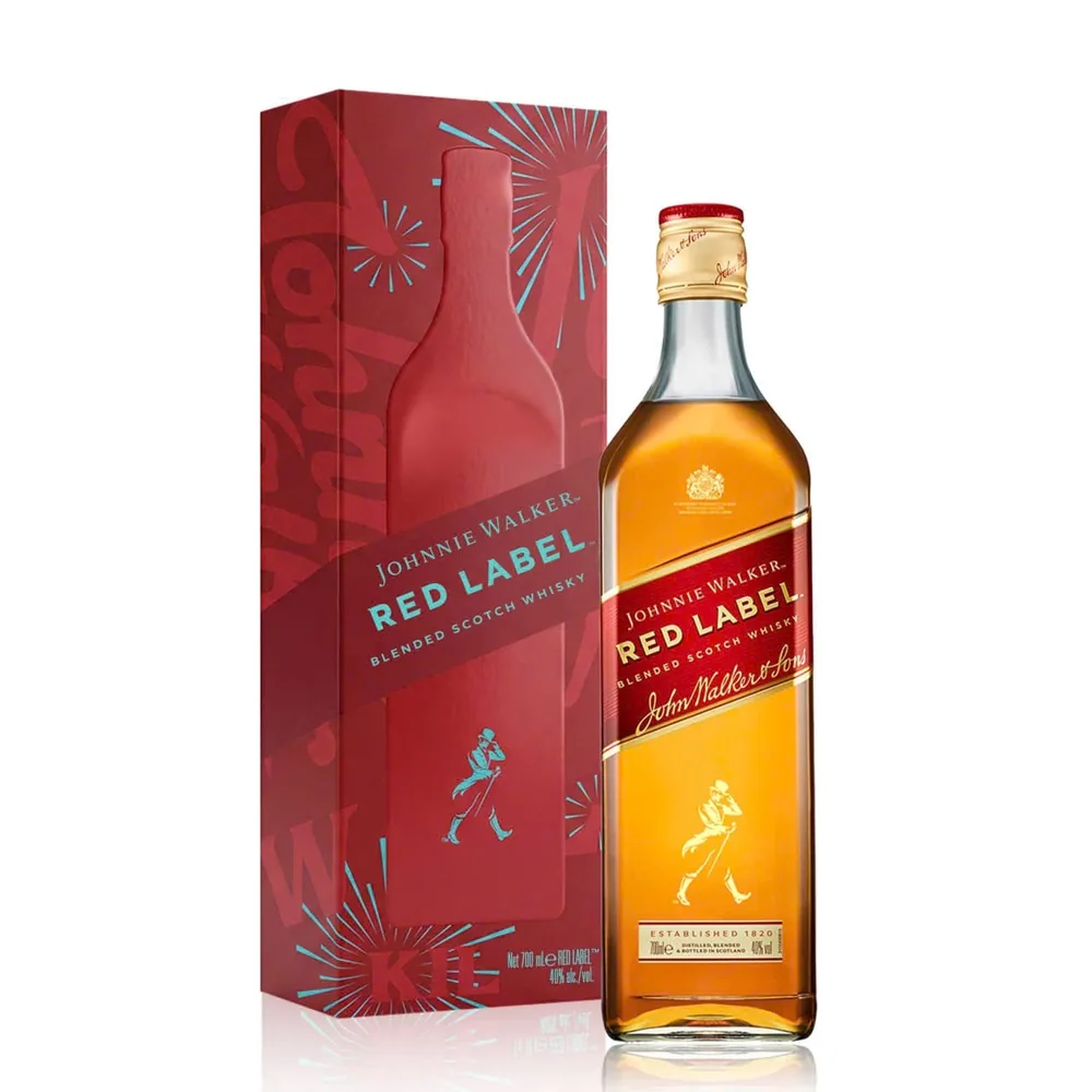 Johnnie Walker Red Label Hộp Quà Tết 2027 Johnnie Walker Red Label Hộp Quà Tết 2027