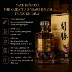 Rượu Kaikatsu 18 Years 43% 700ml
