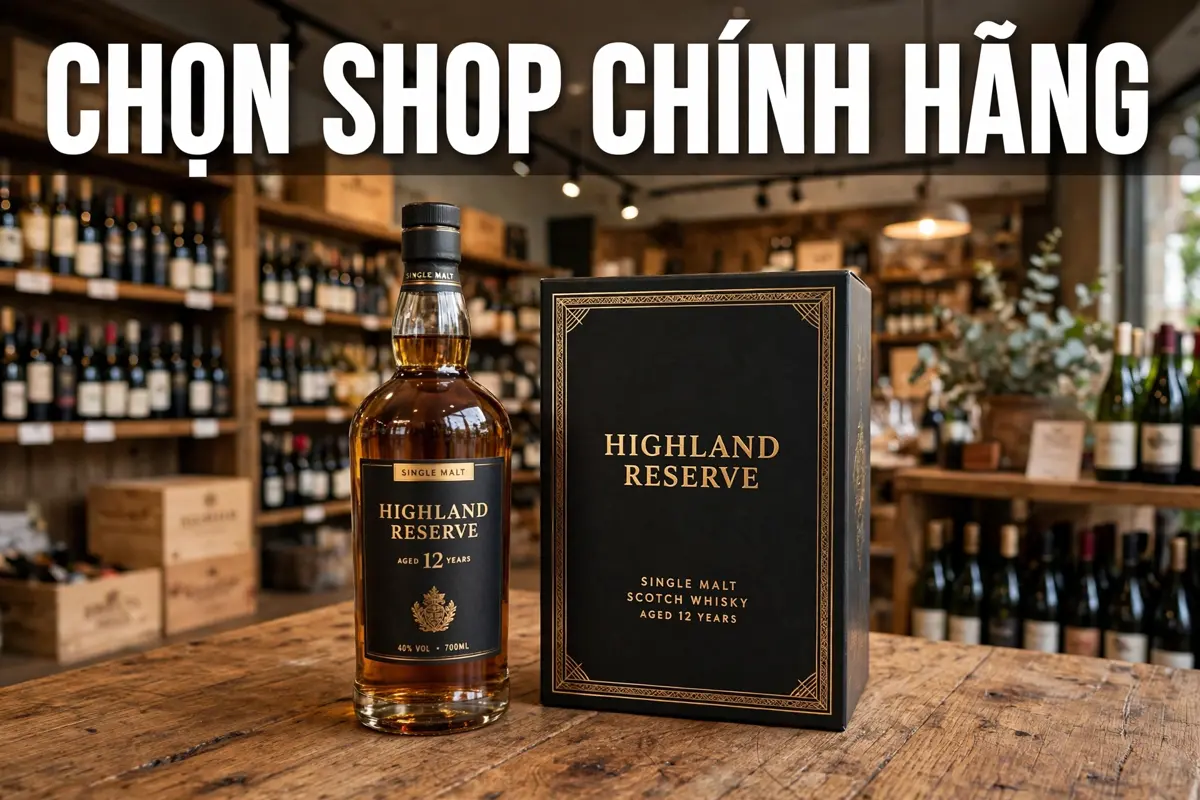 Mua Chivas 18 ở đâu uy tín? Cách chọn shop chính hãng Cách chọn shop bán Chivas 18 chính hãng
