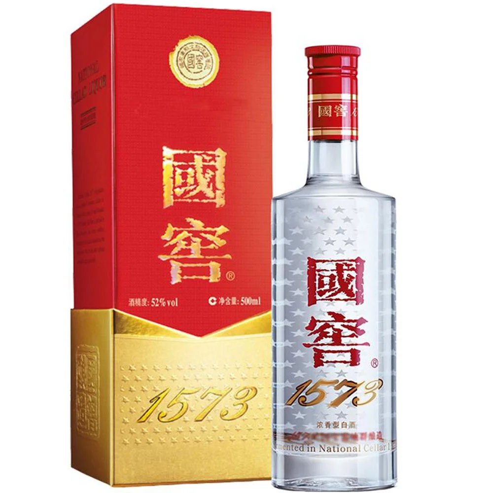 Rượu Guojiao 1573 52 Độ 500ml Rượu Guojiao 1573 52 độ 500ml kèm hộp đỏ vàng chính hãng