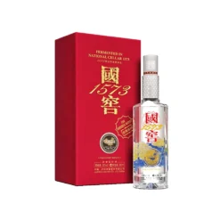 Rượu Guojiao 1573 Zhongguo Pinwei 52 độ 500ml kèm hộp đỏ bản xuất khẩu