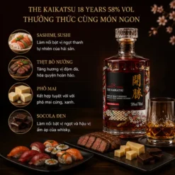 Rượu Kaikatsu 18 Years 58% Rượu Kaikatsu 18 Years 58%