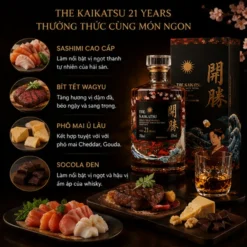 Rượu Kaikatsu 21 Years 43% 700ml