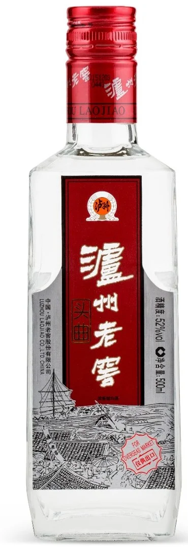 Rượu Luzhou Laojiao Touqu 52 Độ 500ml Rượu Luzhou Laojiao Touqu Đầu Khúc bản xuất khẩu 52%vol 500ml