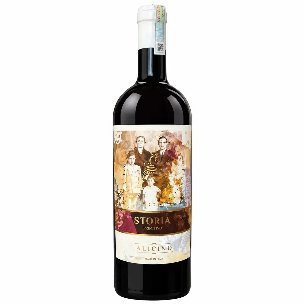 Rượu Vang Đỏ Storia Primitivo Alicino Rượu vang đỏ Storia Primitivo Alicino Ý 750ml