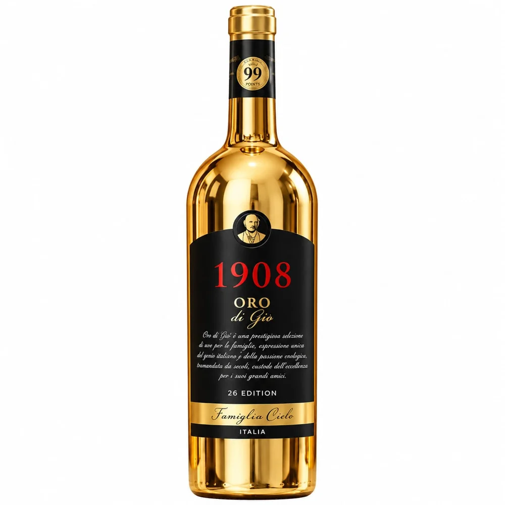 Rượu Vang Đỏ Ý 1908 Oro Di Gio 750ml Rượu Vang Đỏ Ý 1908 Oro Di Gio 750ml