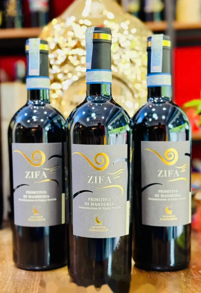 Rượu Vang Zifa Primitivo di Manduria ruou vang zifa primitivo di manduria 1
