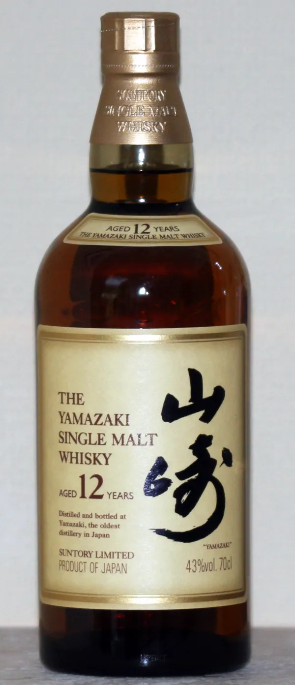 Top 10 Chai Whisky Nhật Ngon Nhất Đáng Mua 2026–2027 Rượu Yamazaki 12 năm – single malt Nhật Bản trứ danh